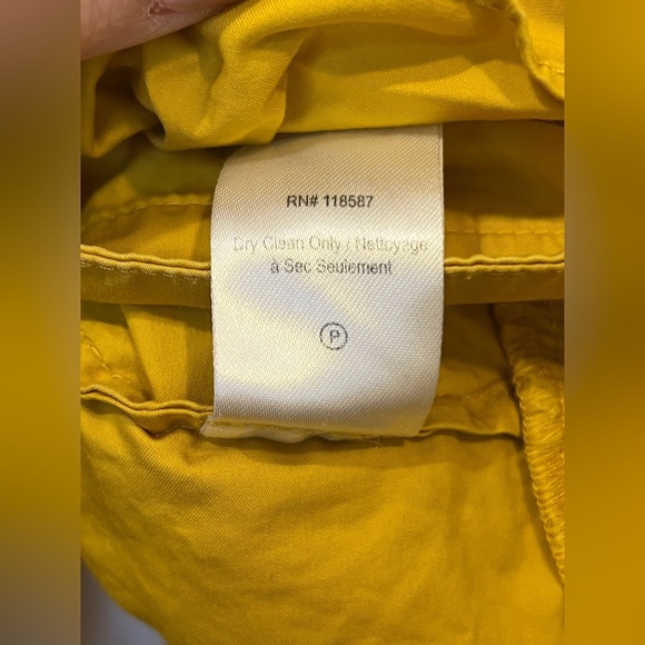 Jason Wu Top Womens Yellow Flouncy Ruffle Crop Top Size 2 - Picture 7 of 9